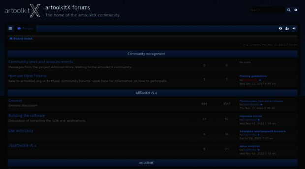 forums.artoolkitx.org