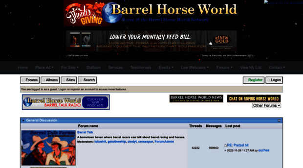 forums.barrelhorseworld.com