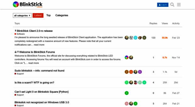 forums.blinkstick.com