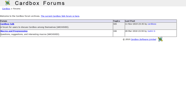 forums.cardbox.com