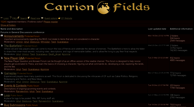 forums.carrionfields.com