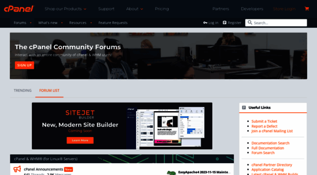 forums.cpanel.net