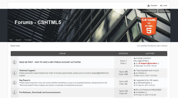 forums.cshtml5.com