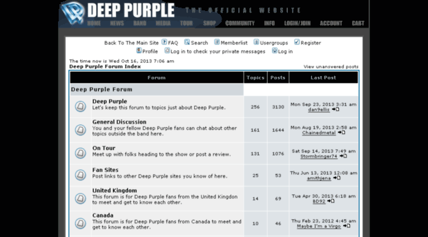 forums.deeppurple.com