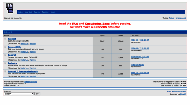 forums.desmume.org