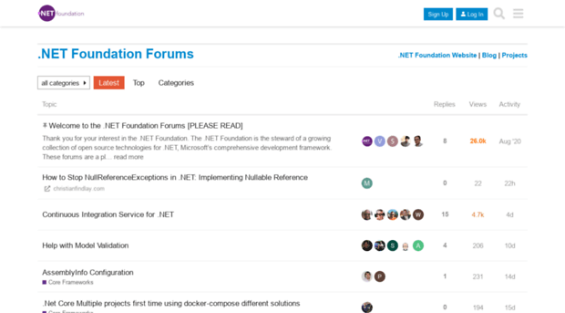 forums.dotnetfoundation.org