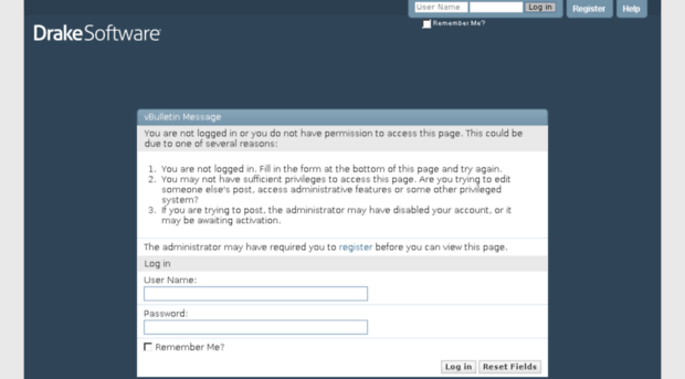 forums.drakesoftware.com
