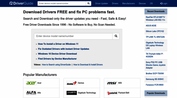 forums.driverguide.com
