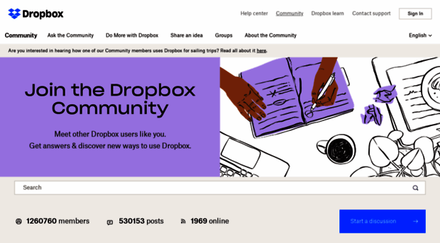 forums.dropbox.com