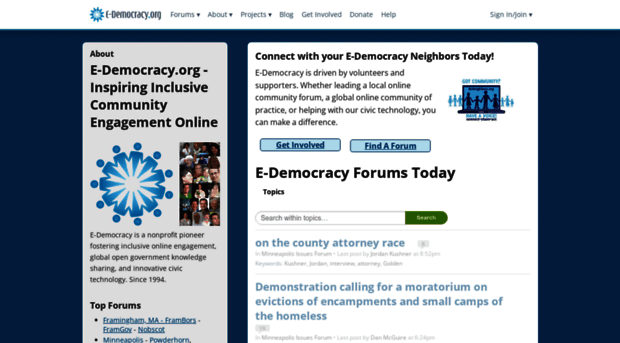 forums.e-democracy.org