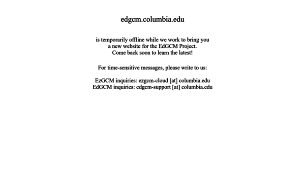 forums.edgcm.columbia.edu