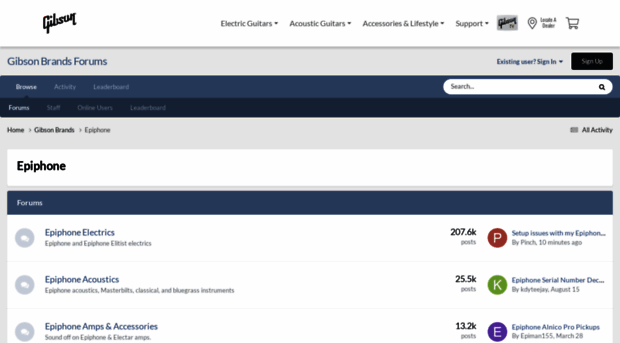 forums.epiphone.com