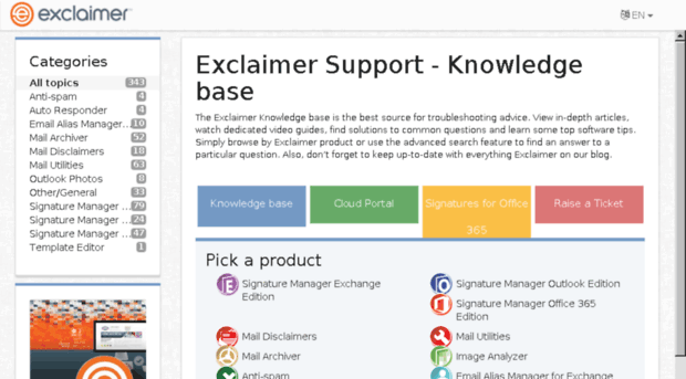 forums.exclaimer.com