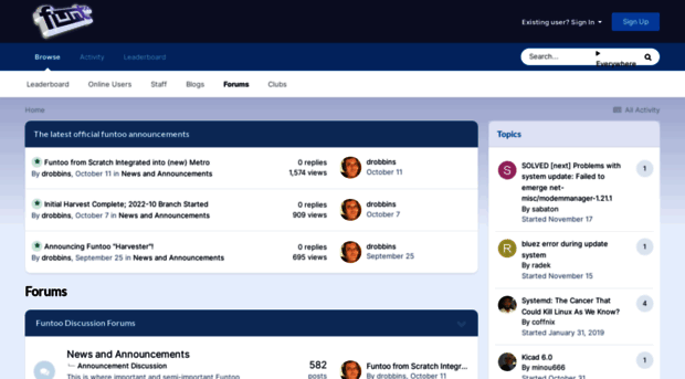 forums.funtoo.org
