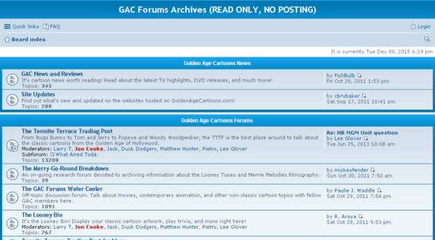 forums.goldenagecartoons.com