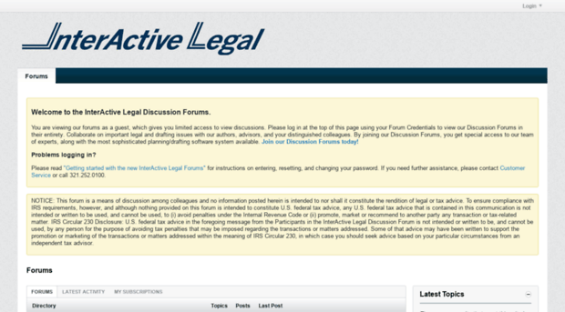 forums.interactivelegal.com