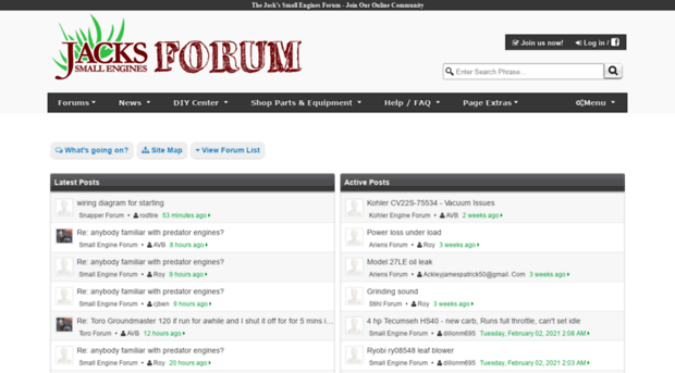 forums.jackssmallengines.com