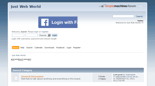 forums.justwebworld.com