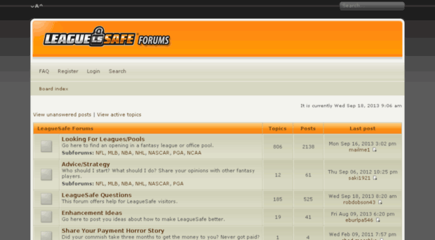 forums.leaguesafe.com