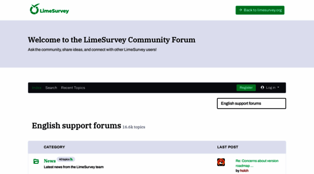 forums.limesurvey.org