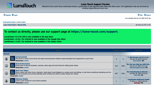 forums.luma-touch.com