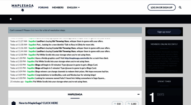 forums.maplesaga.com