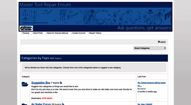 forums.mastertoolrepair.com