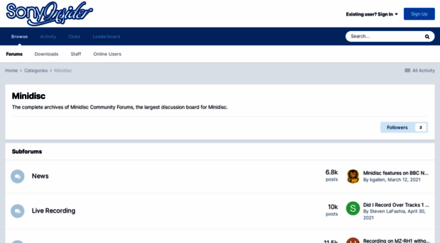 forums.minidisc.org
