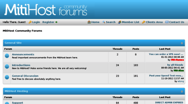 forums.mitihost.com