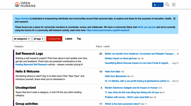 forums.openhumans.org