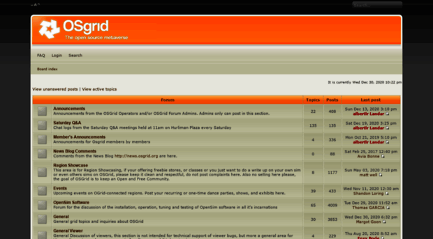 forums.osgrid.org