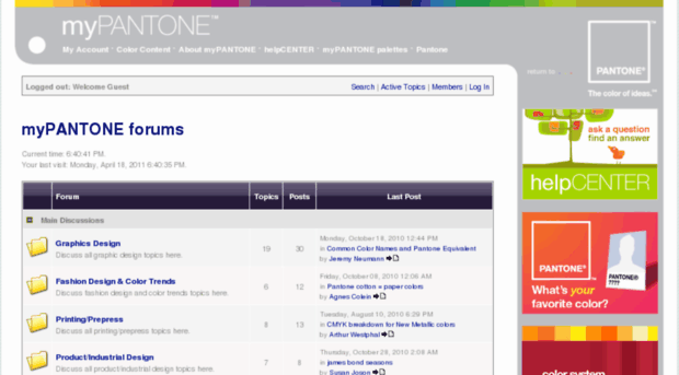 forums.pantone.com