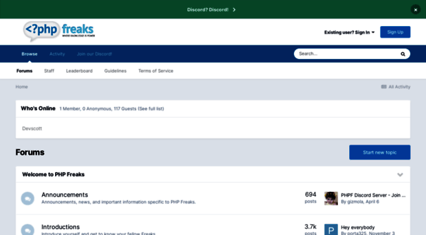 forums.phpfreaks.com