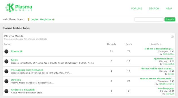 forums.plasma-mobile.org