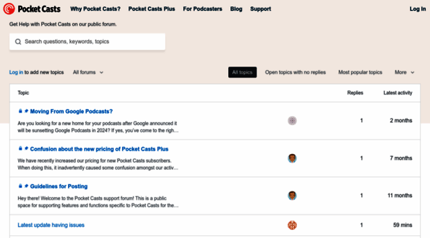 forums.pocketcasts.com