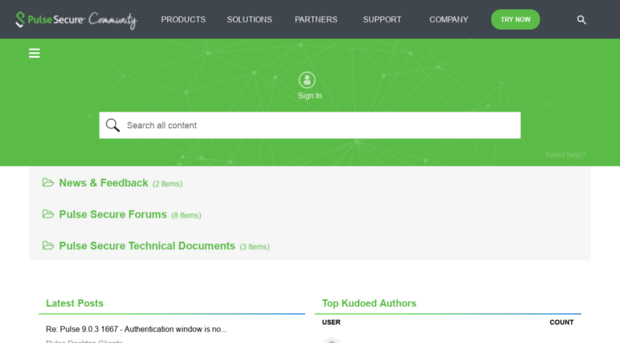forums.pulsesecure.net