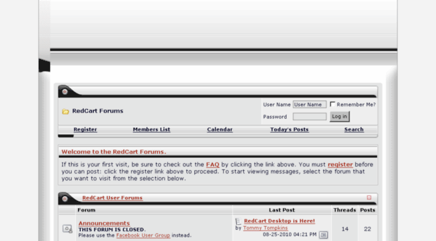 forums.redcart.com