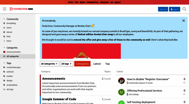 forums.rocket.chat