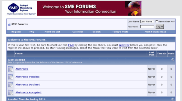 forums.sme.org