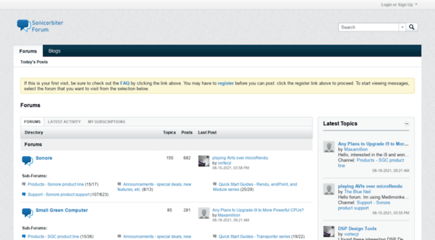 forums.sonicorbiter.com