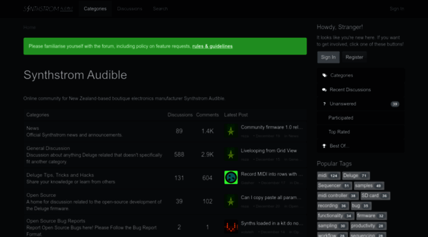 forums.synthstrom.com