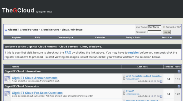 forums.thegcloud.com