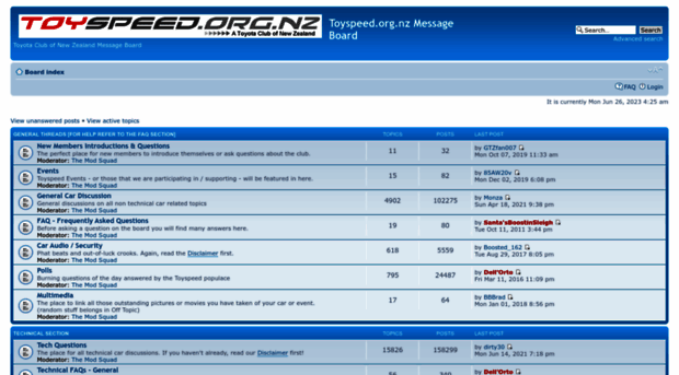 forums.toyspeed.org.nz