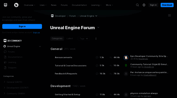 forums.unrealengine.com