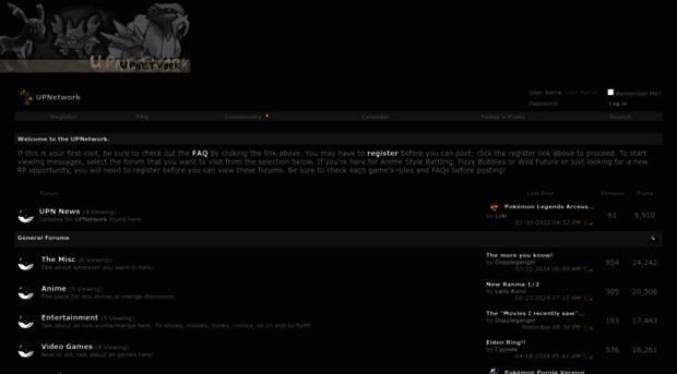 forums.upnetwork.net
