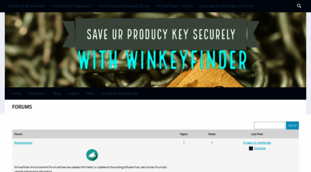 forums.winkeyfinder.com