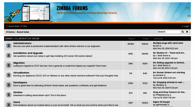 forums.zimbra.org