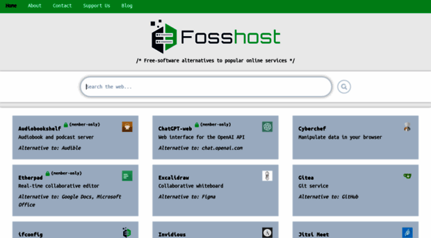 fosshost.com