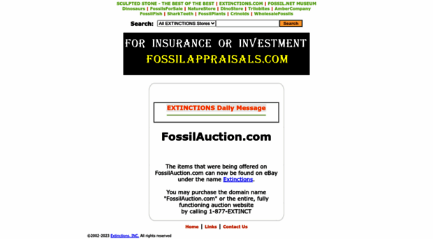 fossilauction.com