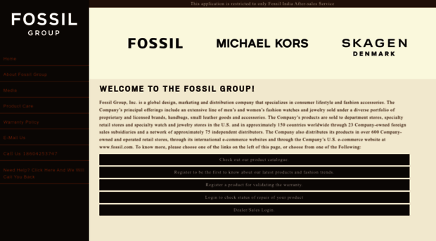 fossilcare.com